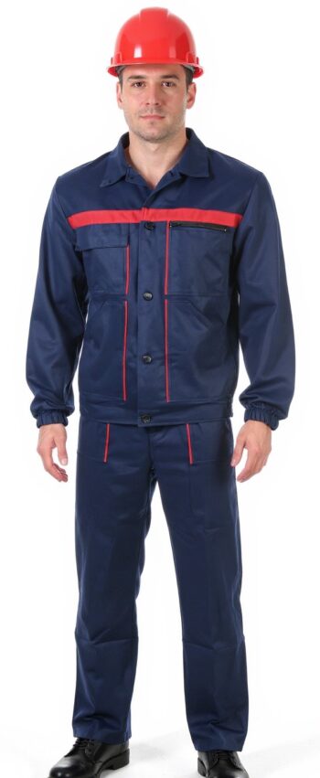 Костюм яке и полугащеризон Тики П/ПЕ - тъмносин