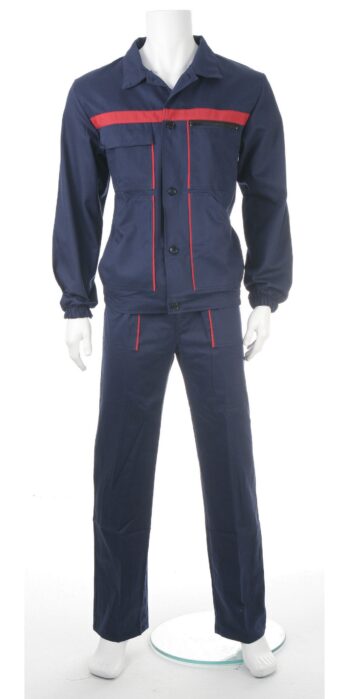 костюм 100% памук тъмносин