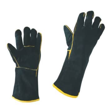 Ръкавици от велур с подплата - заваръчни