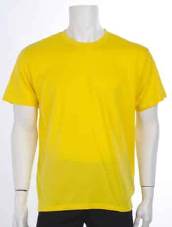 Тениска100% памук – жълта