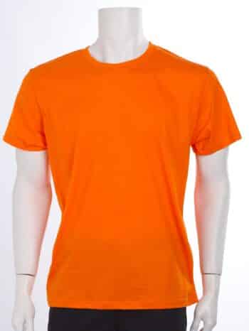 Тениска 100% памук – оранжева