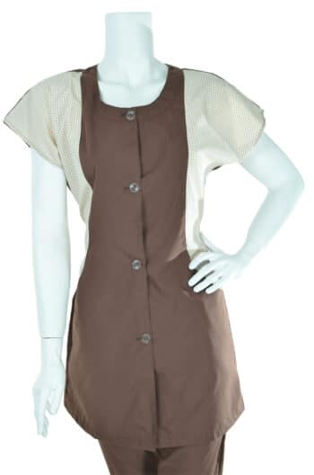 Туника Василка с колан кафява