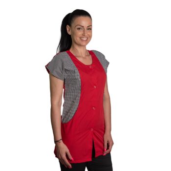 туника за камериерки червена