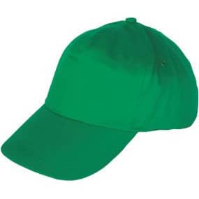 Шапка с козирка бейзболна – зелена