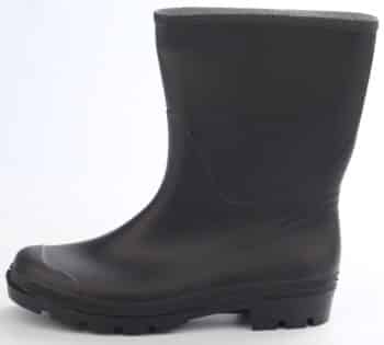 Ботуши ПВЦ 28 см - черни