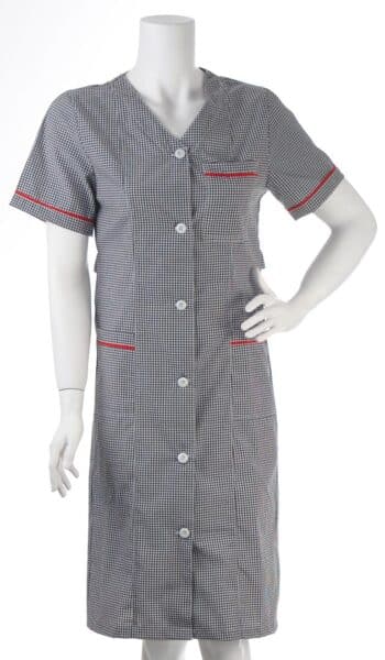 Манта дамска с къс ръкав - пепит