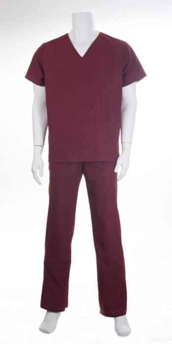 Костюм унисекс - бордо