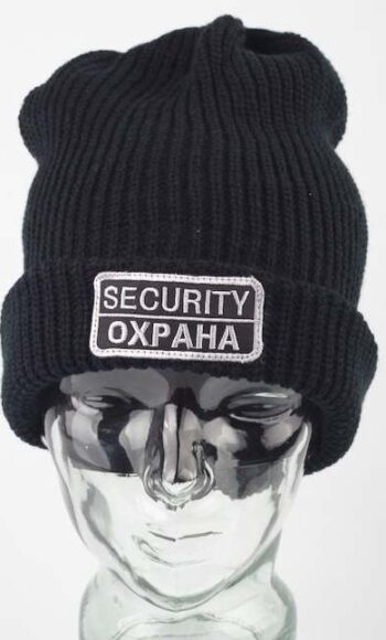 шапка плетена за охранители