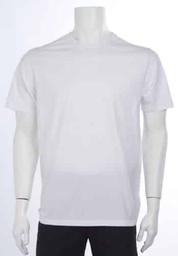 Тениска Пайпър с къс ръкав - искрящо бяла