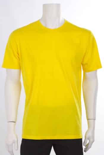 Тениска Пайпър с къс ръкав - лимонено жълта