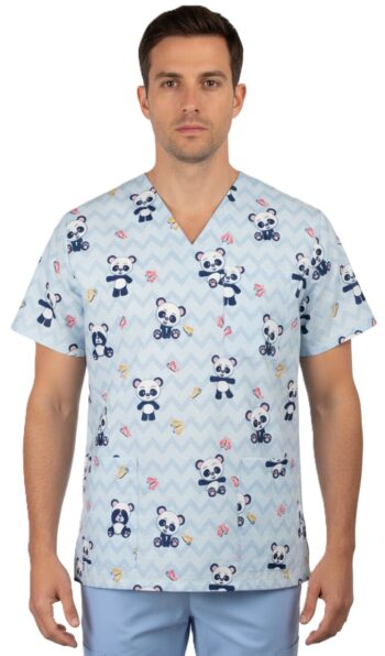 Туника унисекс памук – щампа панди