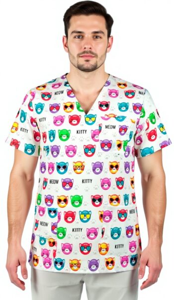 цветна туника за ветеринари