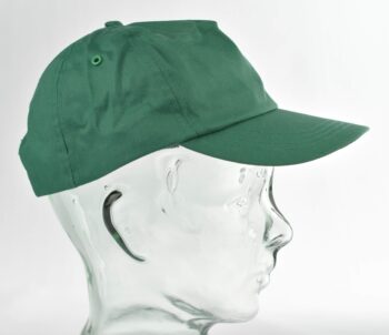 шапка с козирка бейзболна - тъмнозелена