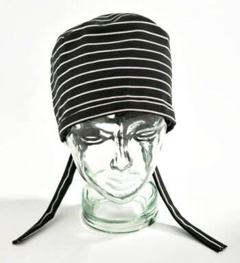 Шапка за готвач с връзки - райе