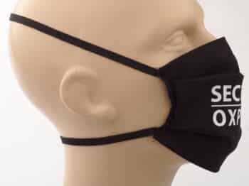 маска с печат охрана