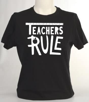 дамска тениска Teacher's Rule