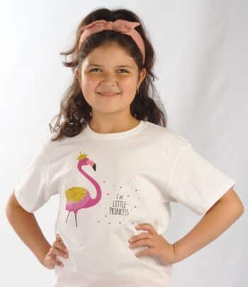детска тениска Princess Flamingo