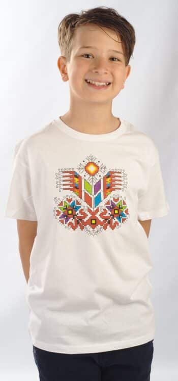 Детска тениска с шевица Дървото на живота