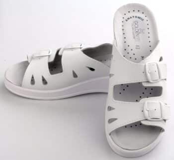 Чехли дамски GF Diamond - бели