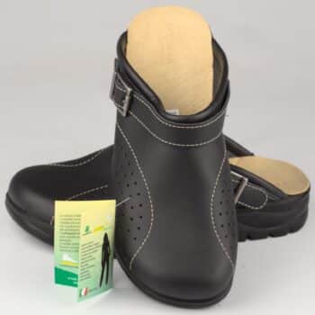 Мъжко сабо GF Drive с каишка - черно