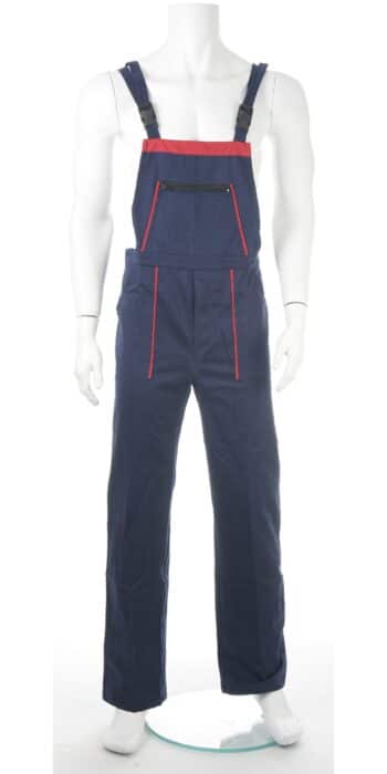 Полугащеризон Тики памук/полиестер – тъмносин