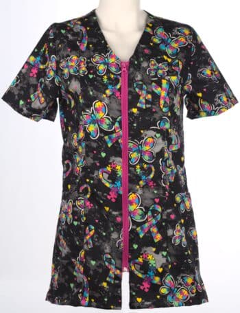 медицинска туника с цип