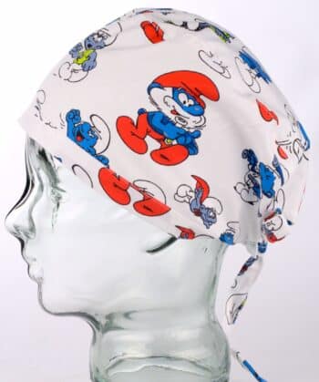 Шапка хирургическа с щампа Смърфове