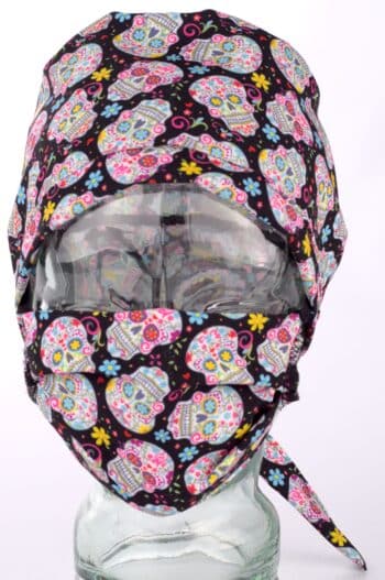 Кърпа за уста с щампа Черепчета