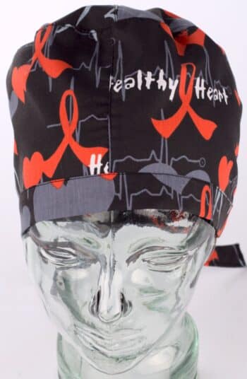 Шапка хирургическа - с щампа Кардио