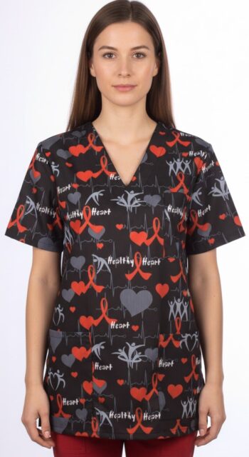 Туника унисекс - щампа Кардио