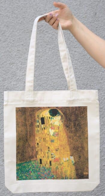 Текстилна торба - Целувката на Густав Климт