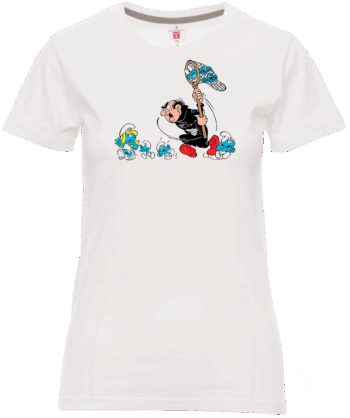 Дамска тениска Смърфове