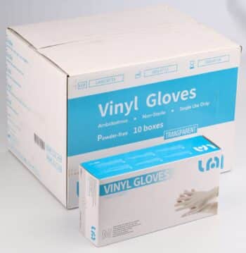 Ръкавици винил 1000 броя - еднократни