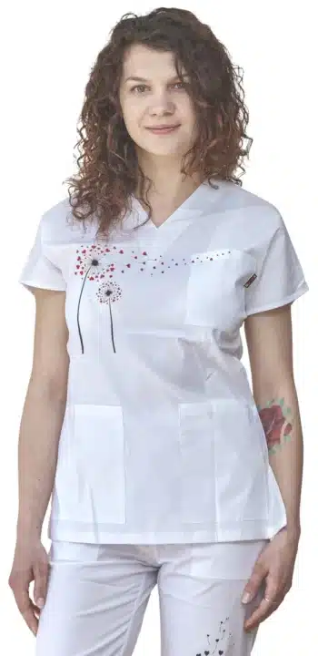 дамска туника с печат глухарче