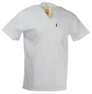 Унисекс медицинска туника лукс бяла