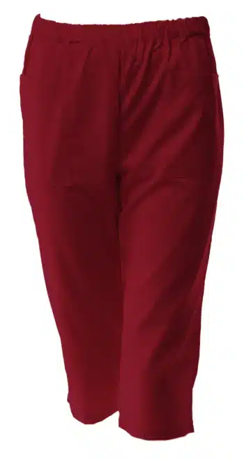 Панталон унисекс 3/4 – бордо