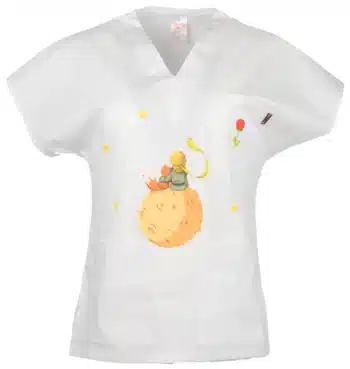 туника Малкият принц бяла