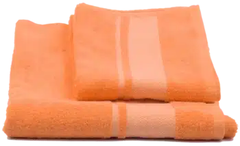 оранжева хавлиена кърпа 100% памук