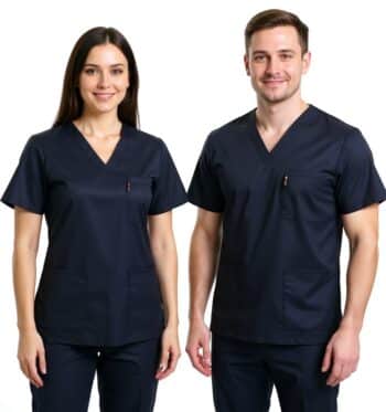 Туника лукс унисекс - тъмносиня