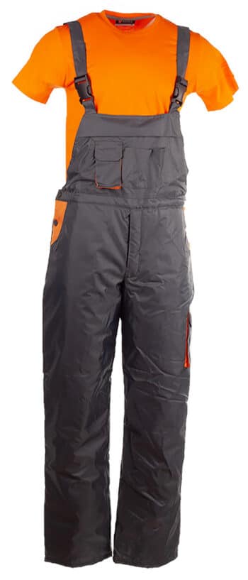 Ватиран полугащеризон сив промазка