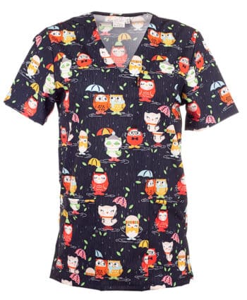 туника унисекс с щампа бухалчета