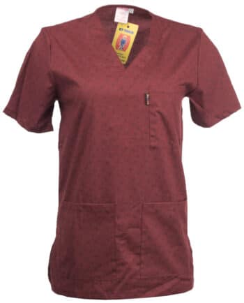 Туника унисекс с точки бордо