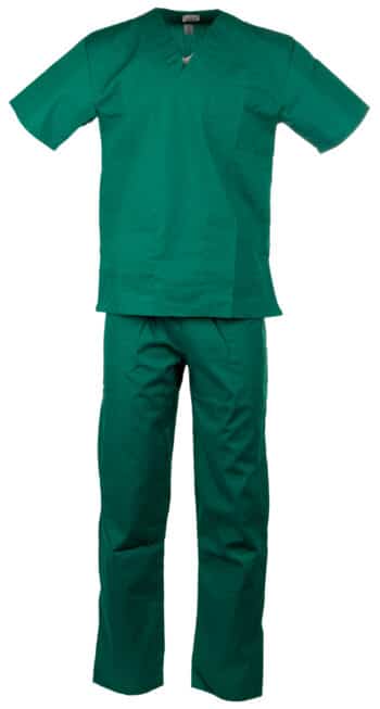 Унисекс костюм хирургическо зелено