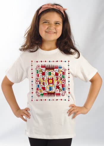 Детска тениска с шевица Слънце