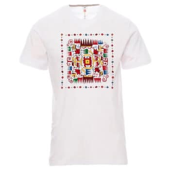 Мъжка тениска с шевица