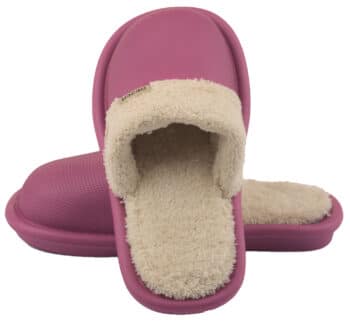 Дамски гумени пантофи с вата