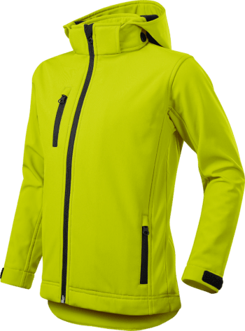 детско софтшел яке lime