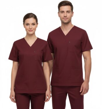 Туника лукс унисекс - бордо