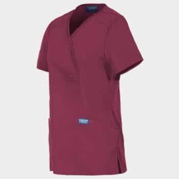 Дамска туника Cherokee wrap – бургунди