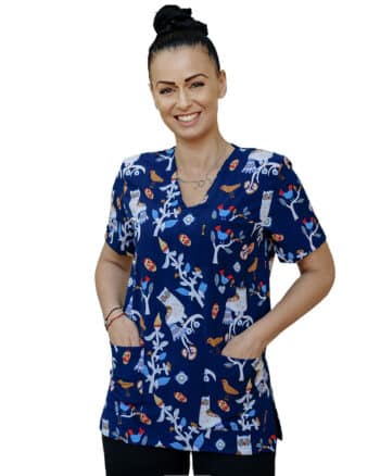 туника унисекс с птички